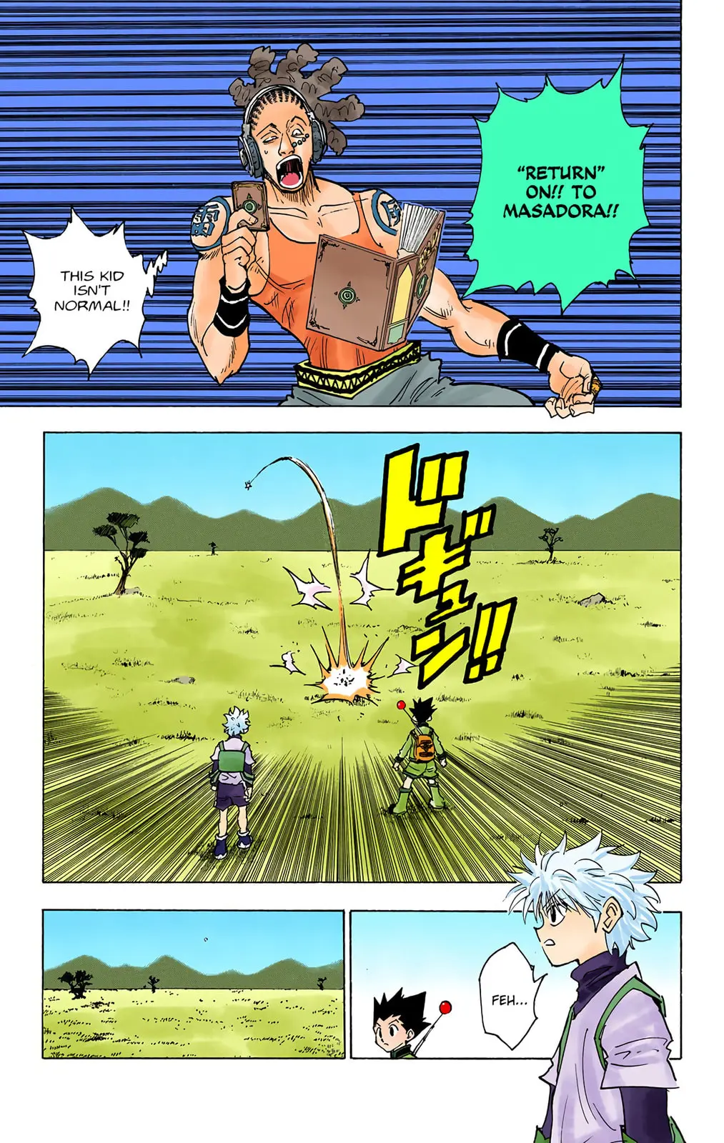 Hunter x Hunter Colored Manga, chapter 128, page 17