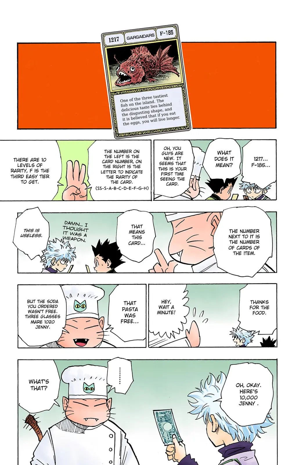 Hunter x Hunter Colored Manga, chapter 129, page 9