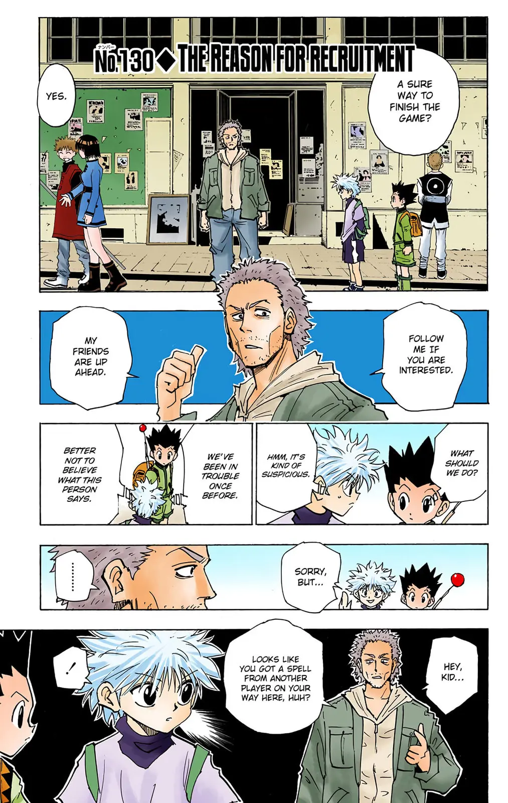Hunter x Hunter Colored Manga, chapter 130, page 1