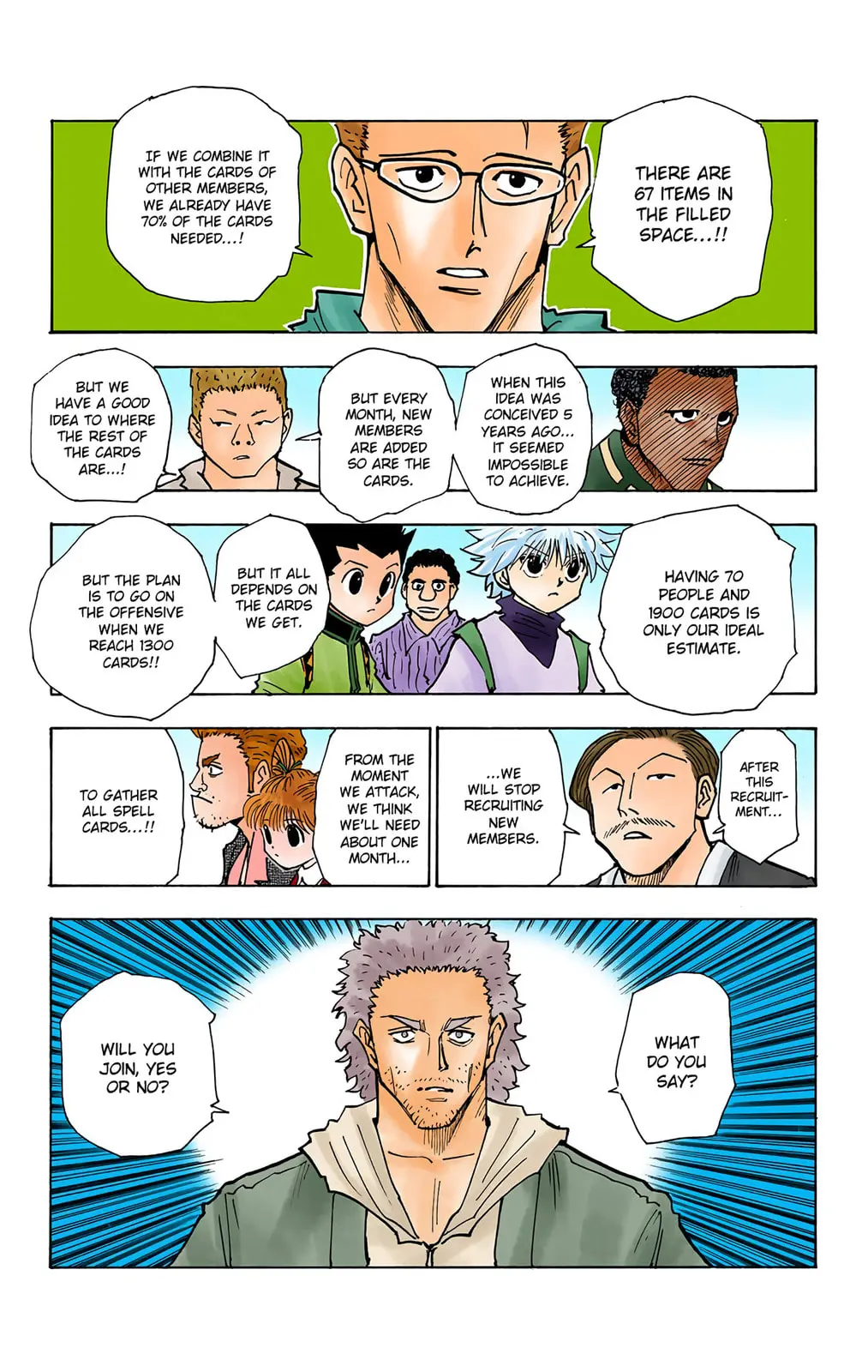 Hunter x Hunter Colored Manga, chapter 130, page 14