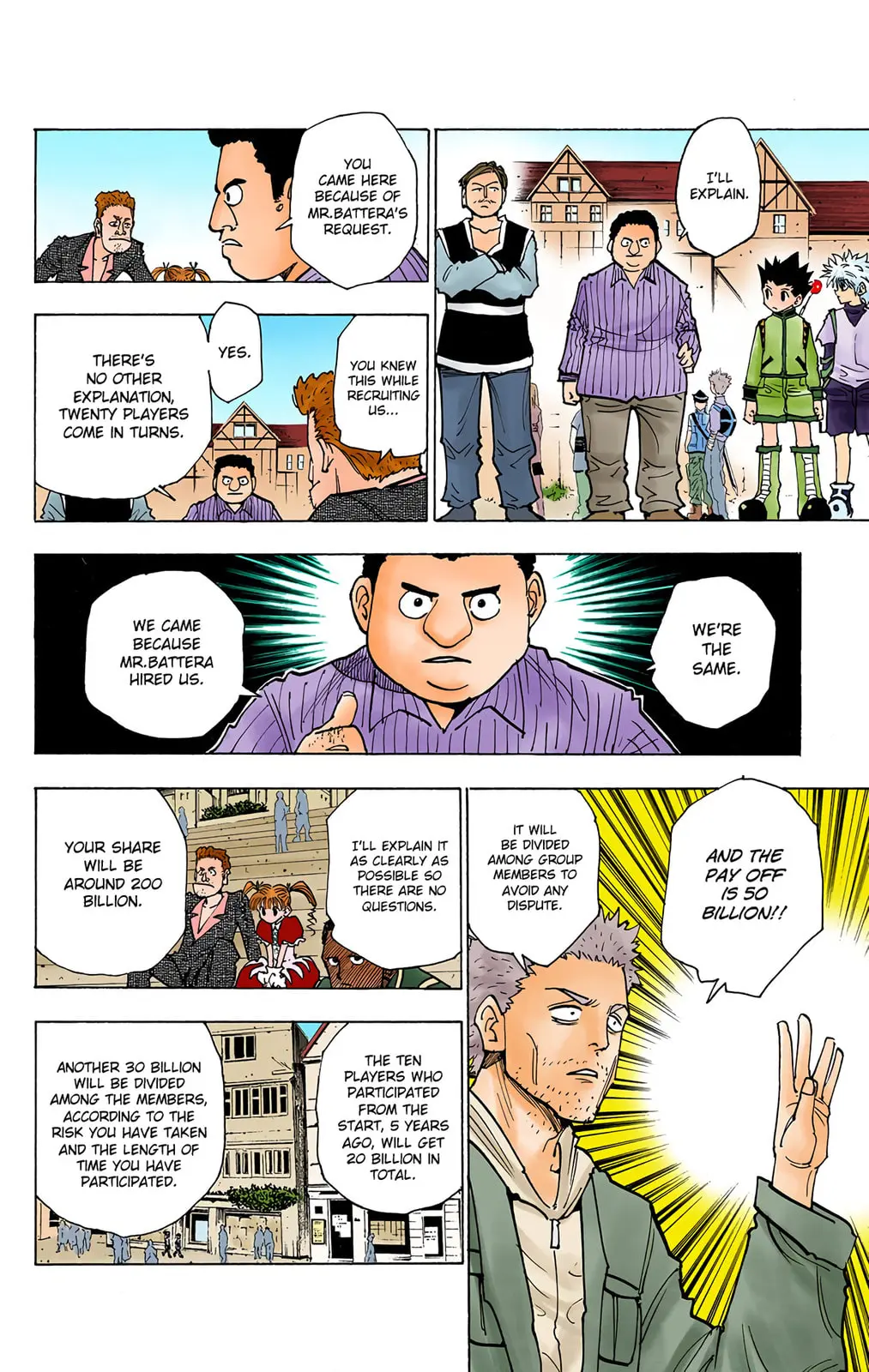 Hunter x Hunter Colored Manga, chapter 131, page 2