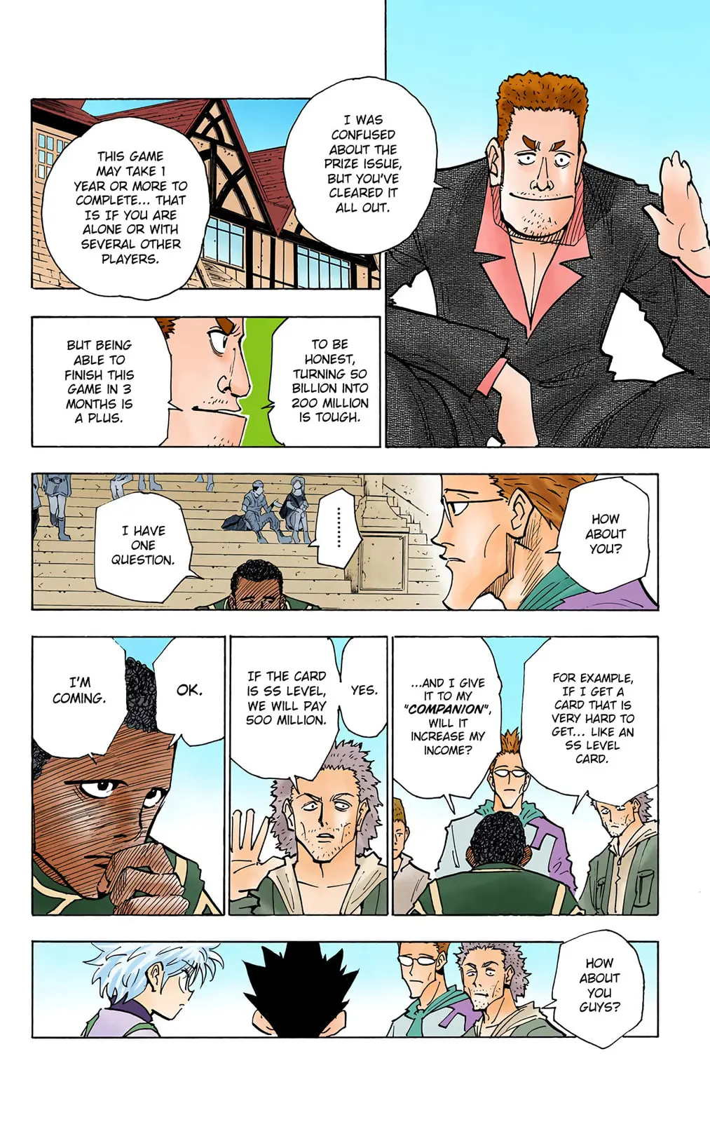Hunter x Hunter Colored Manga, chapter 131, page 4