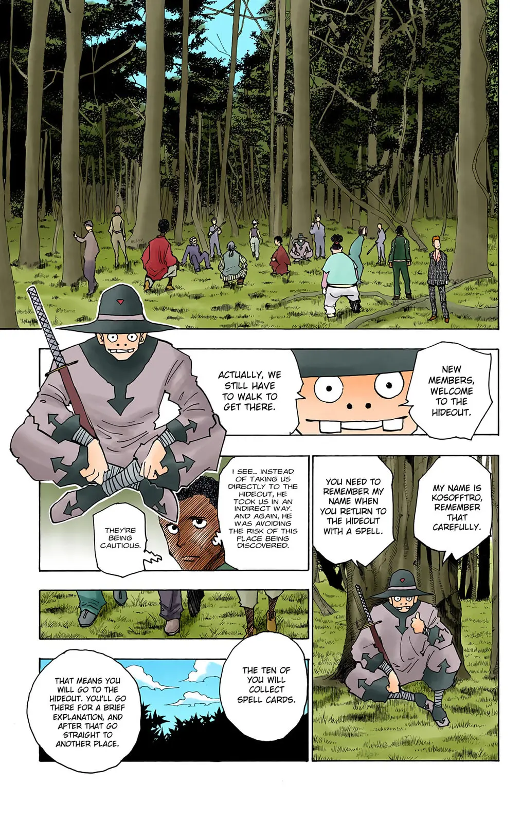 Hunter x Hunter Colored Manga, chapter 132, page 3