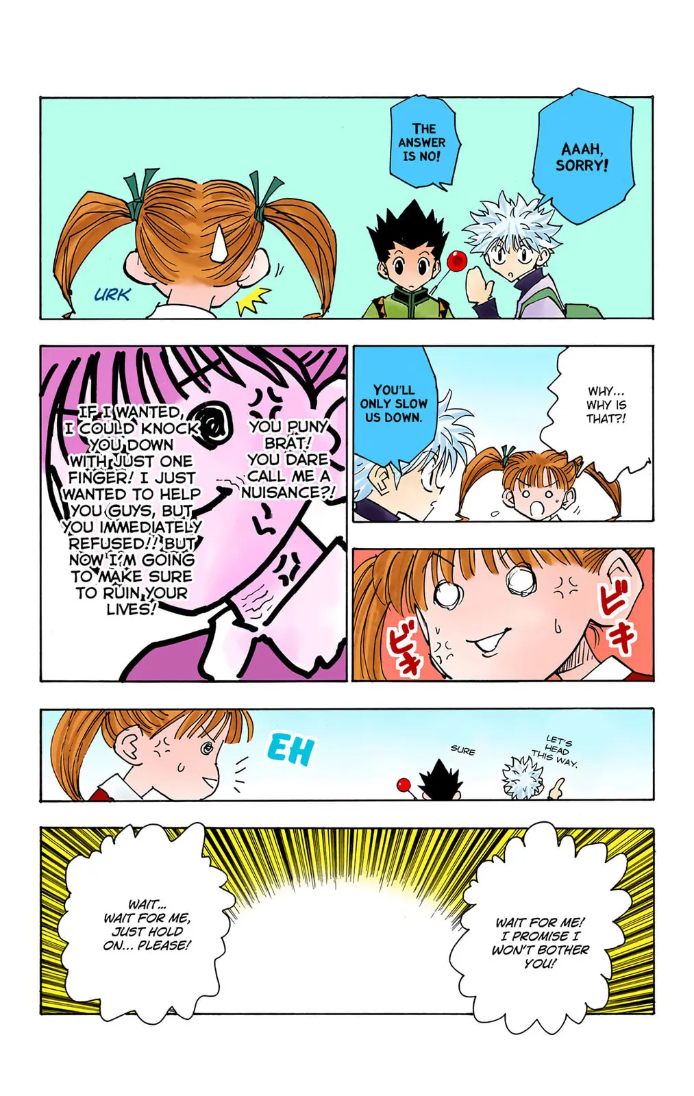 Hunter x Hunter Colored Manga, chapter 134, page 7
