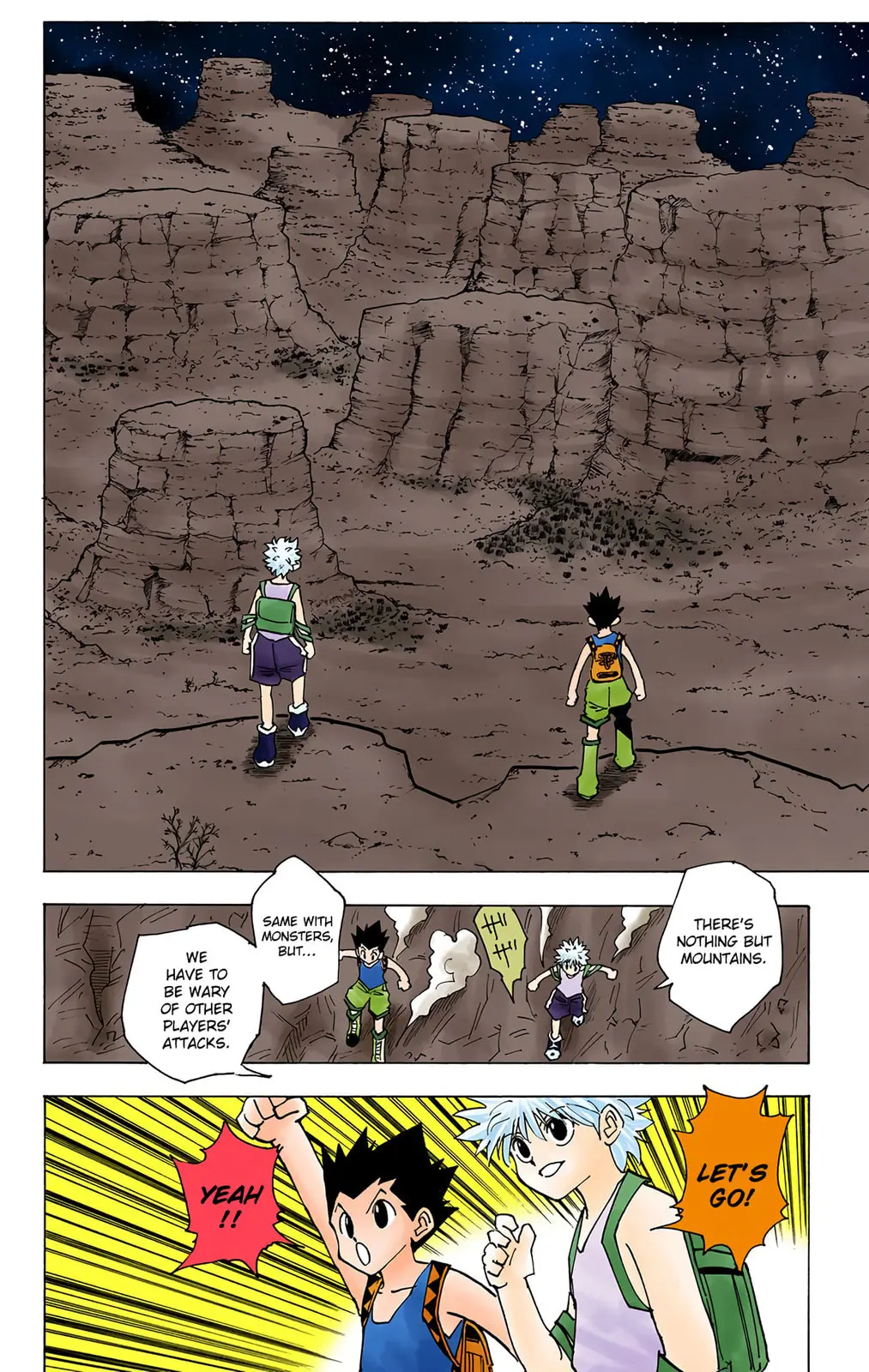 Hunter x Hunter Colored Manga, chapter 135, page 8