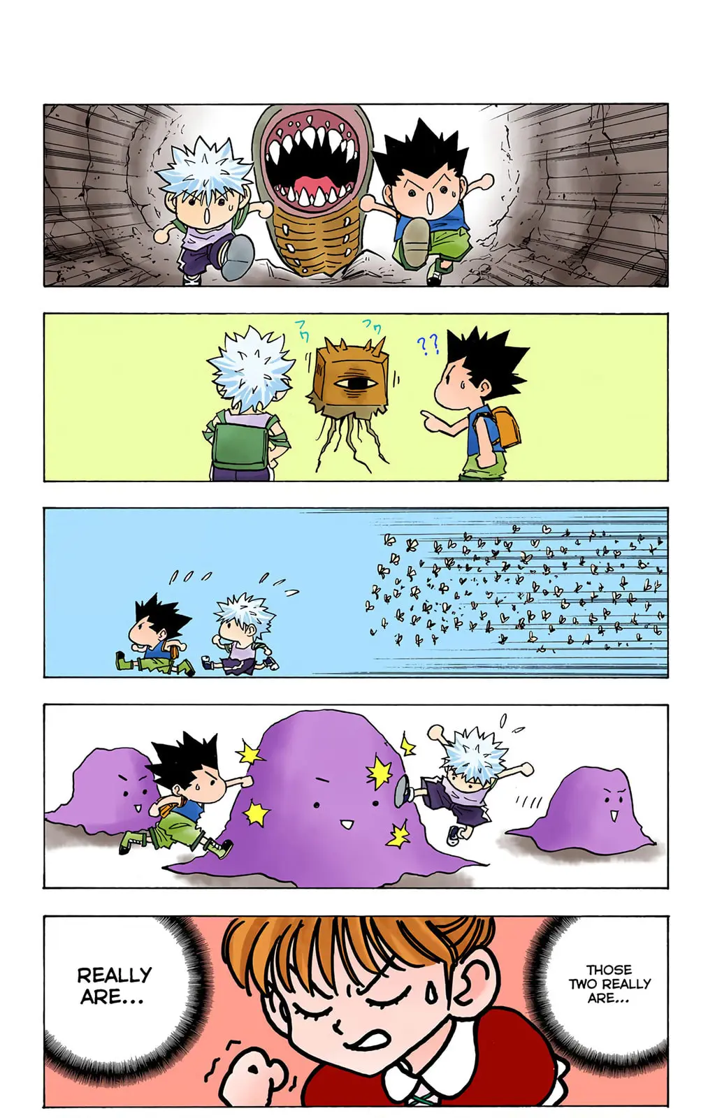 Hunter x Hunter Colored Manga, chapter 136, page 8