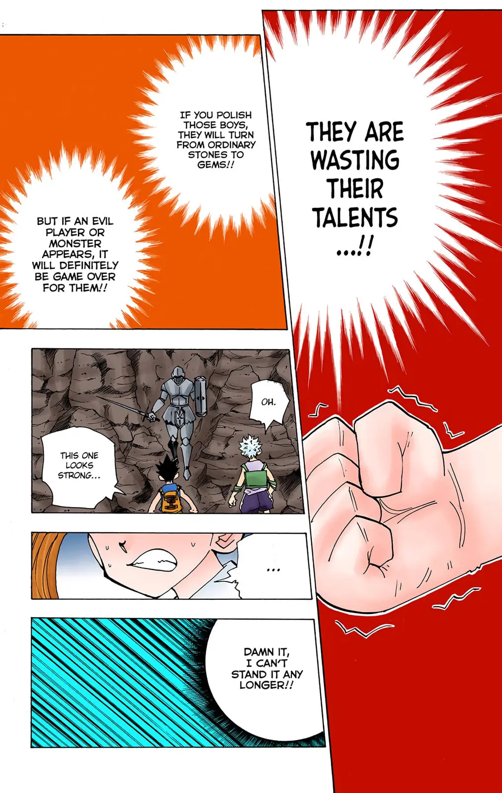 Hunter x Hunter Colored Manga, chapter 136, page 9