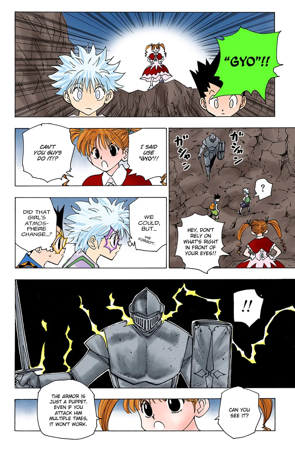 Hunter x Hunter Colored Manga, chapter 136, page 10