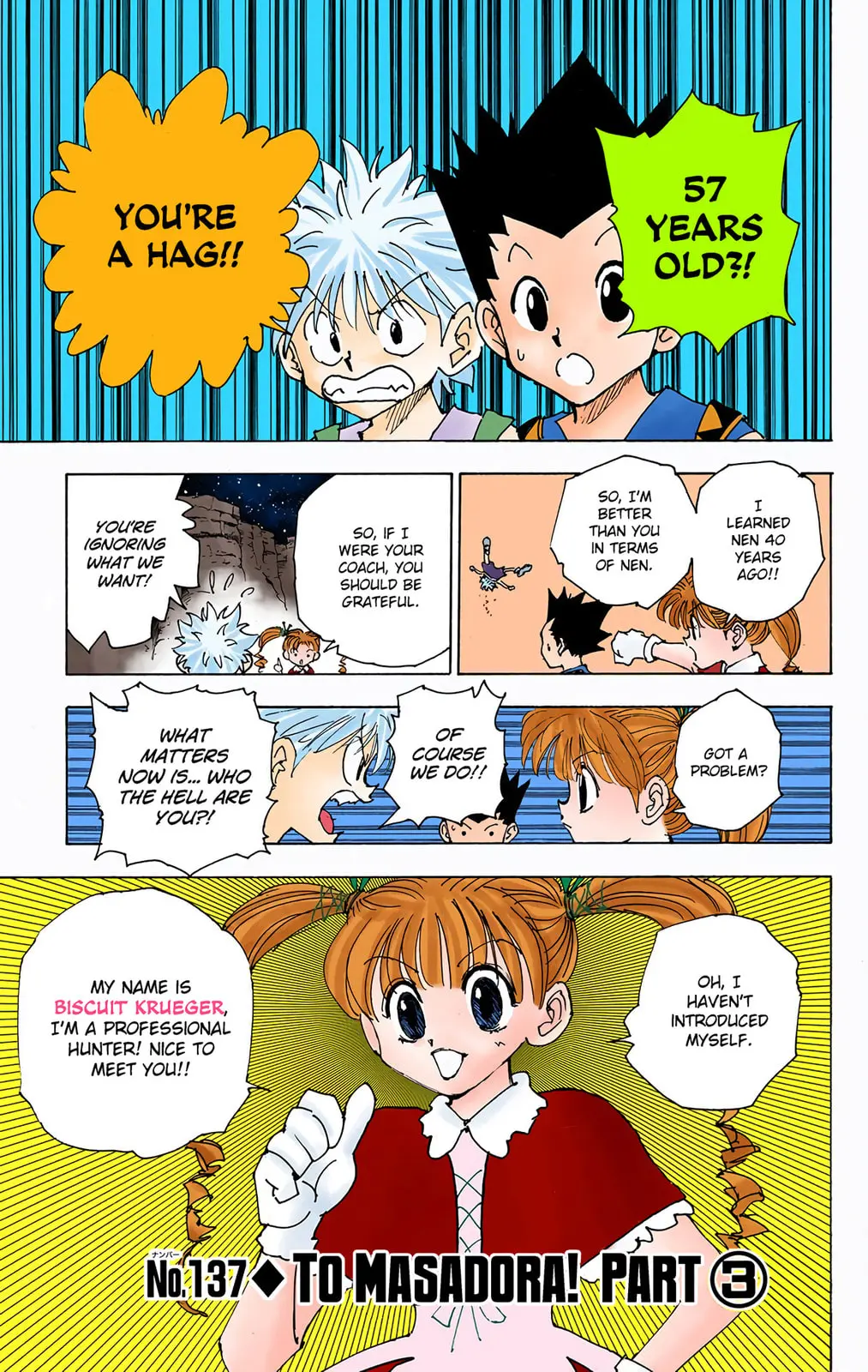 Hunter x Hunter Colored Manga, chapter 137, page 1