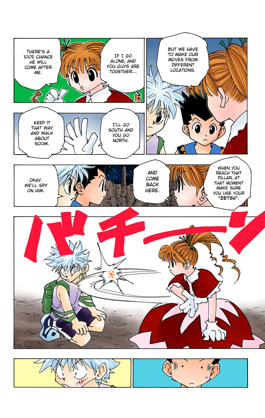 Hunter x Hunter Colored Manga, chapter 137, page 8