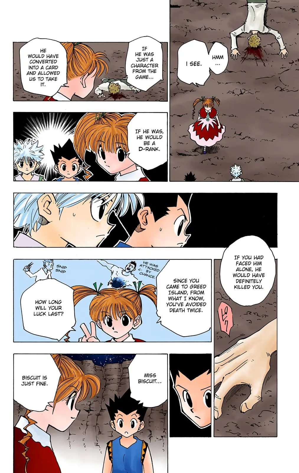 Hunter x Hunter Colored Manga, chapter 138, page 2