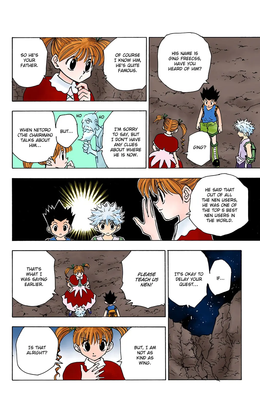 Hunter x Hunter Colored Manga, chapter 138, page 4