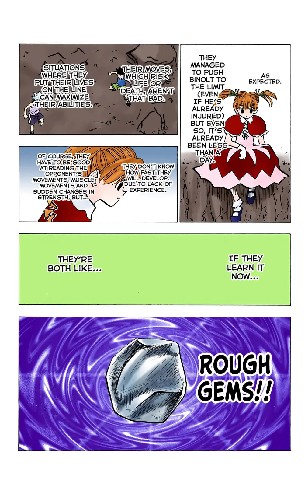 Hunter x Hunter Colored Manga, chapter 139, page 4