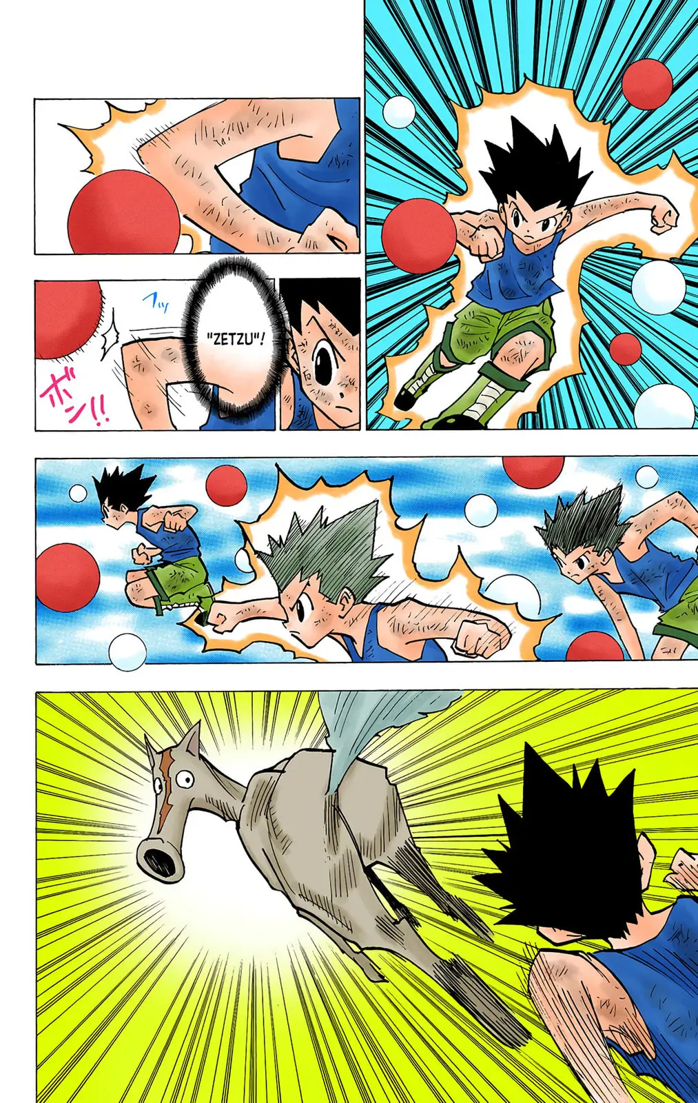 Hunter x Hunter Colored Manga, chapter 141, page 8