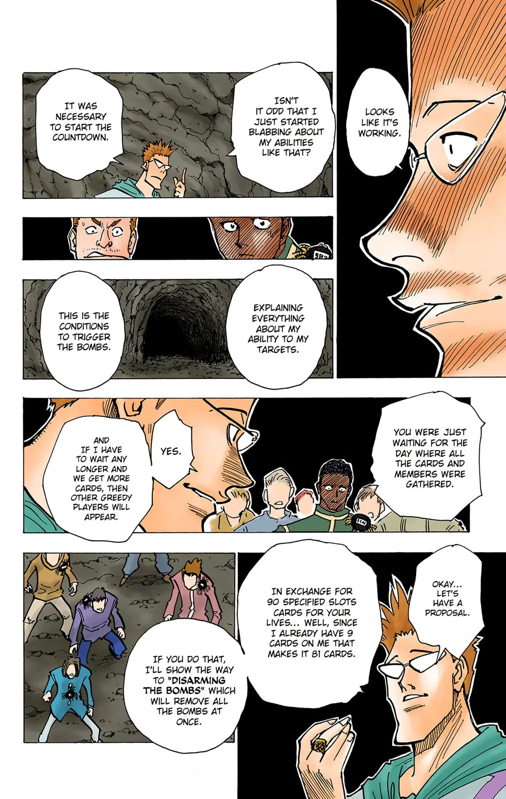 Hunter x Hunter Colored Manga, chapter 143, page 4