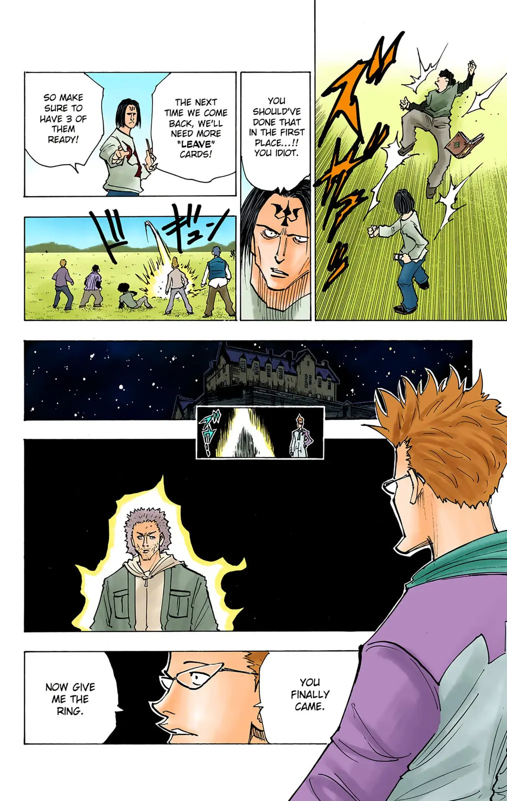 Hunter x Hunter Colored Manga, chapter 144, page 4