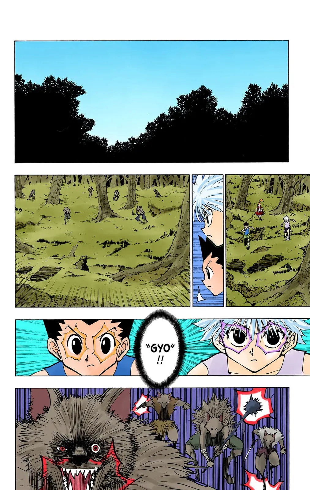 Hunter x Hunter Colored Manga, chapter 146, page 8