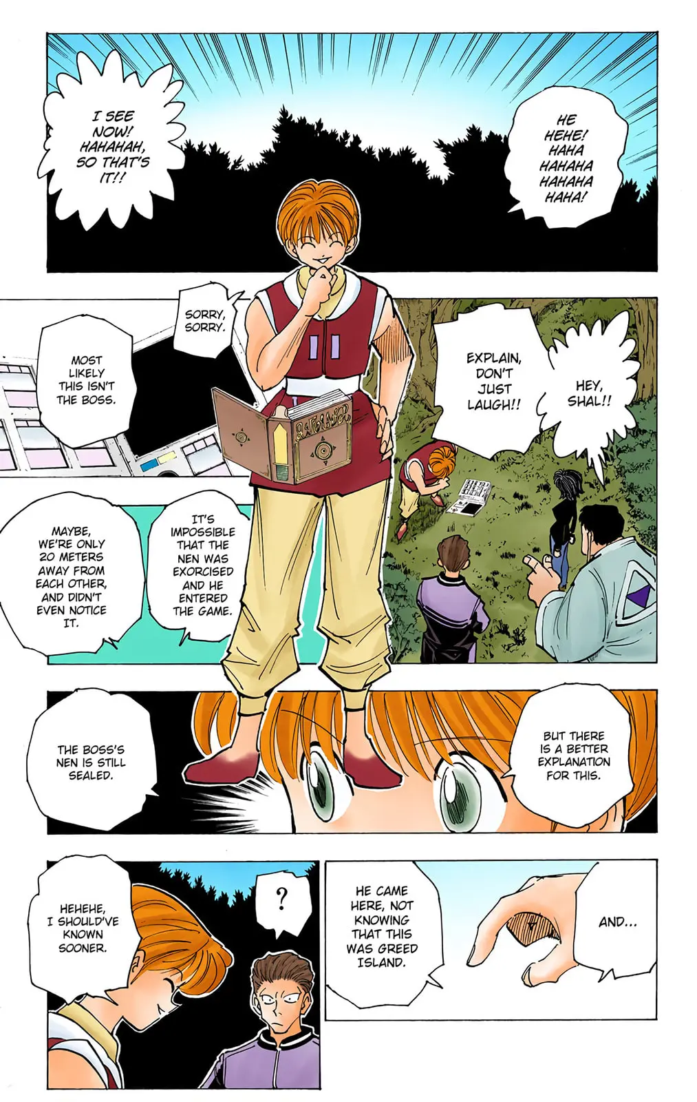 Hunter x Hunter Colored Manga, chapter 149, page 7