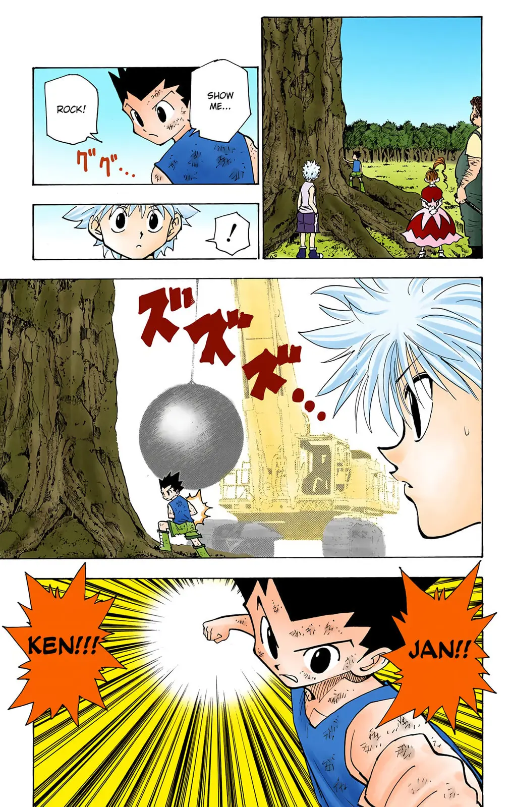 Hunter x Hunter Colored Manga, chapter 150, page 7