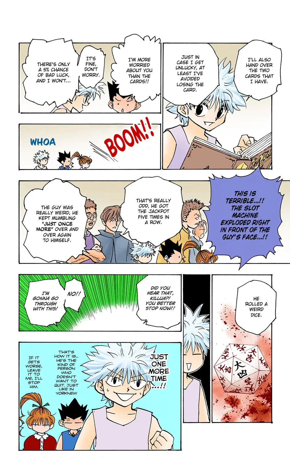 Hunter x Hunter Colored Manga, chapter 151, page 8