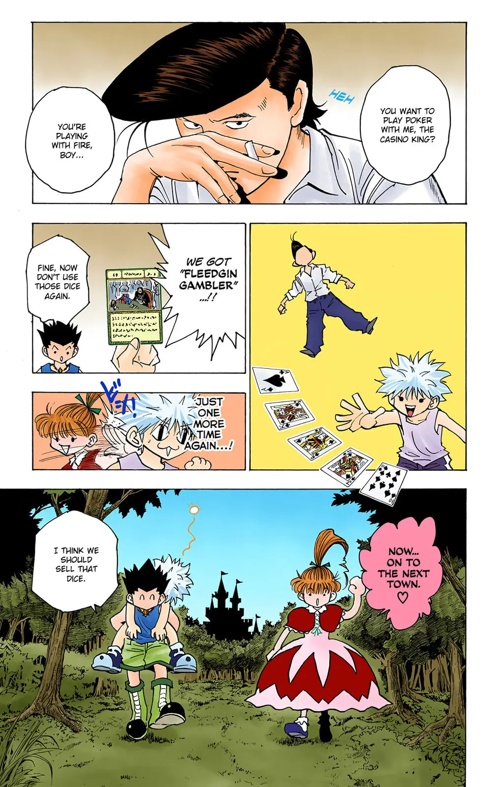 Hunter x Hunter Colored Manga, chapter 151, page 9