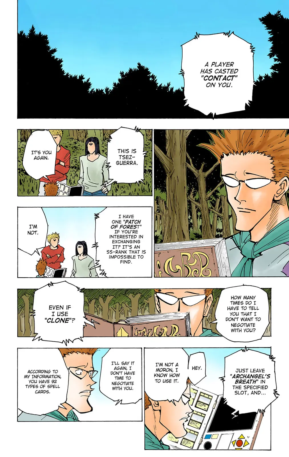 Hunter x Hunter Colored Manga, chapter 152, page 8