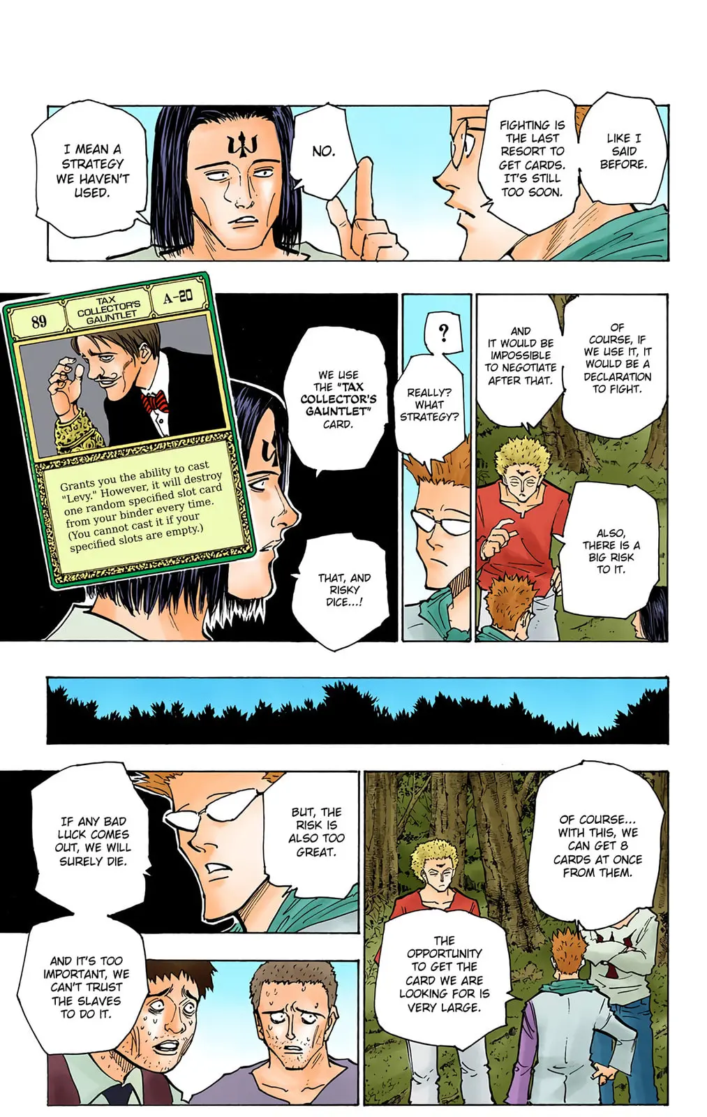 Hunter x Hunter Colored Manga, chapter 152, page 17