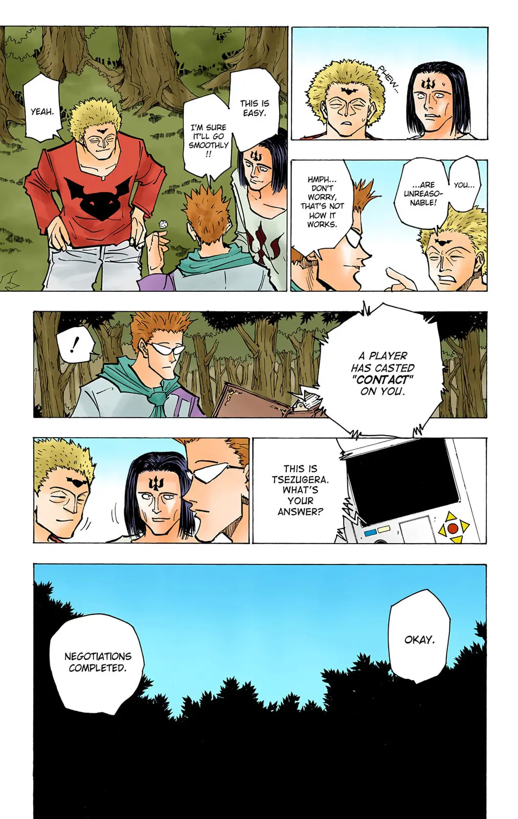 Hunter x Hunter Colored Manga, chapter 152, page 19
