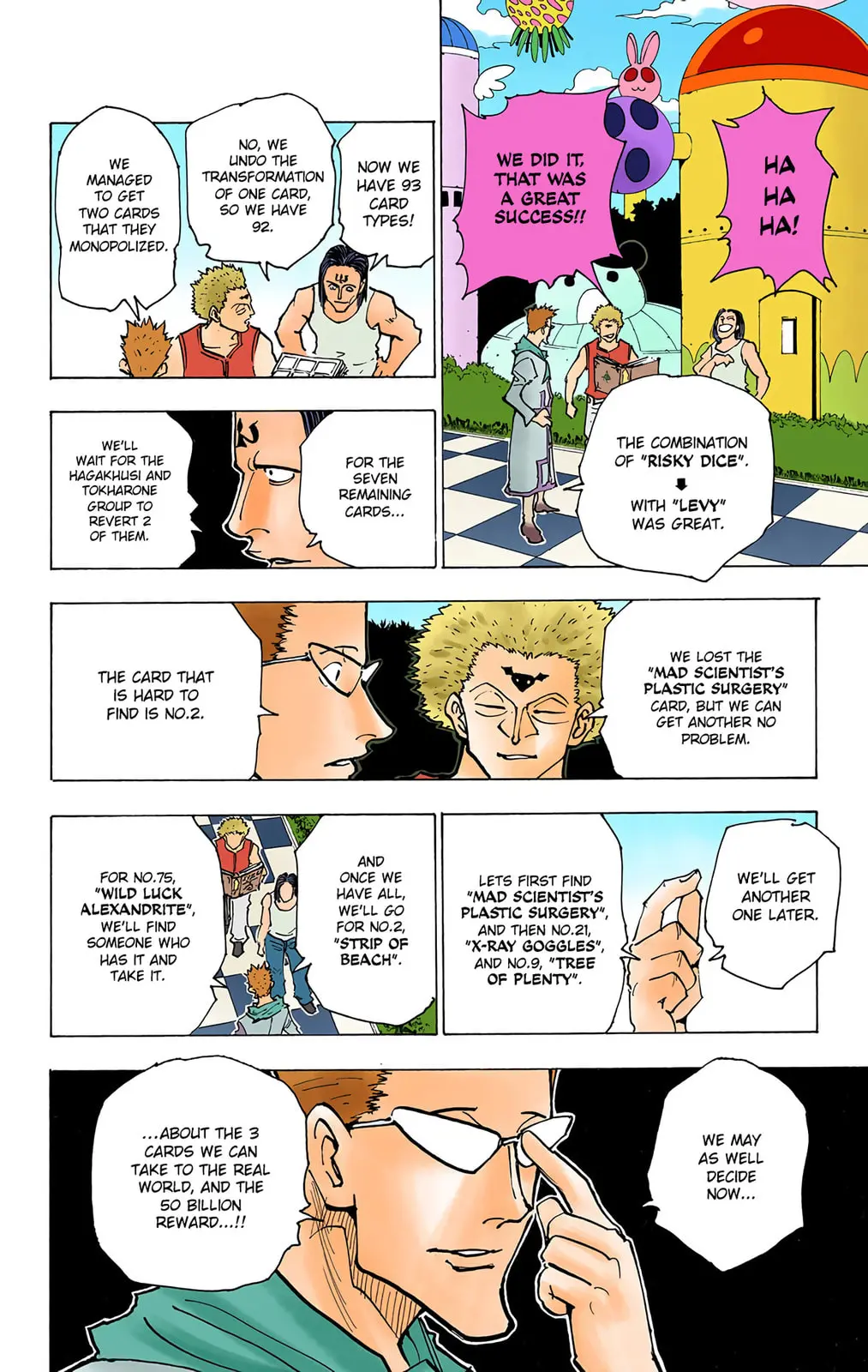 Hunter x Hunter Colored Manga, chapter 153, page 12
