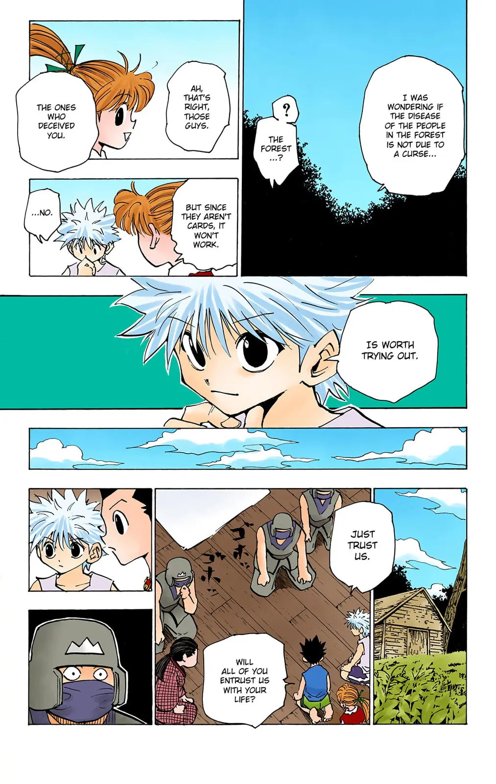 Hunter x Hunter Colored Manga, chapter 153, page 14
