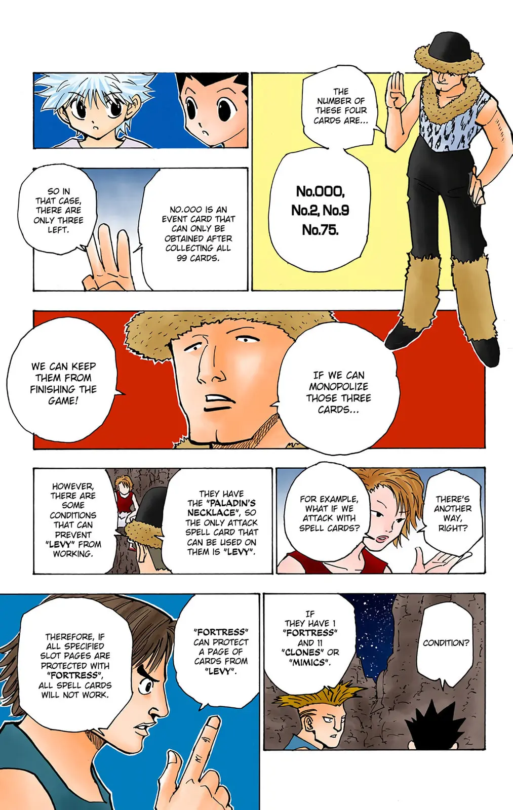 Hunter x Hunter Colored Manga, chapter 154, page 5
