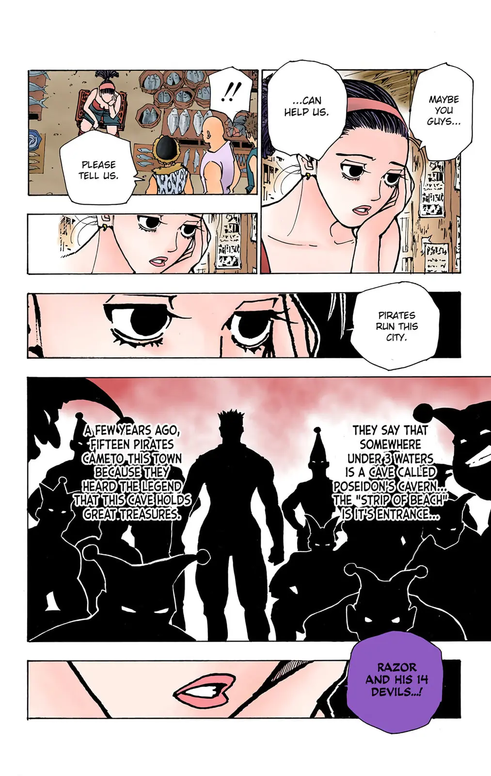 Hunter x Hunter Colored Manga, chapter 155, page 4