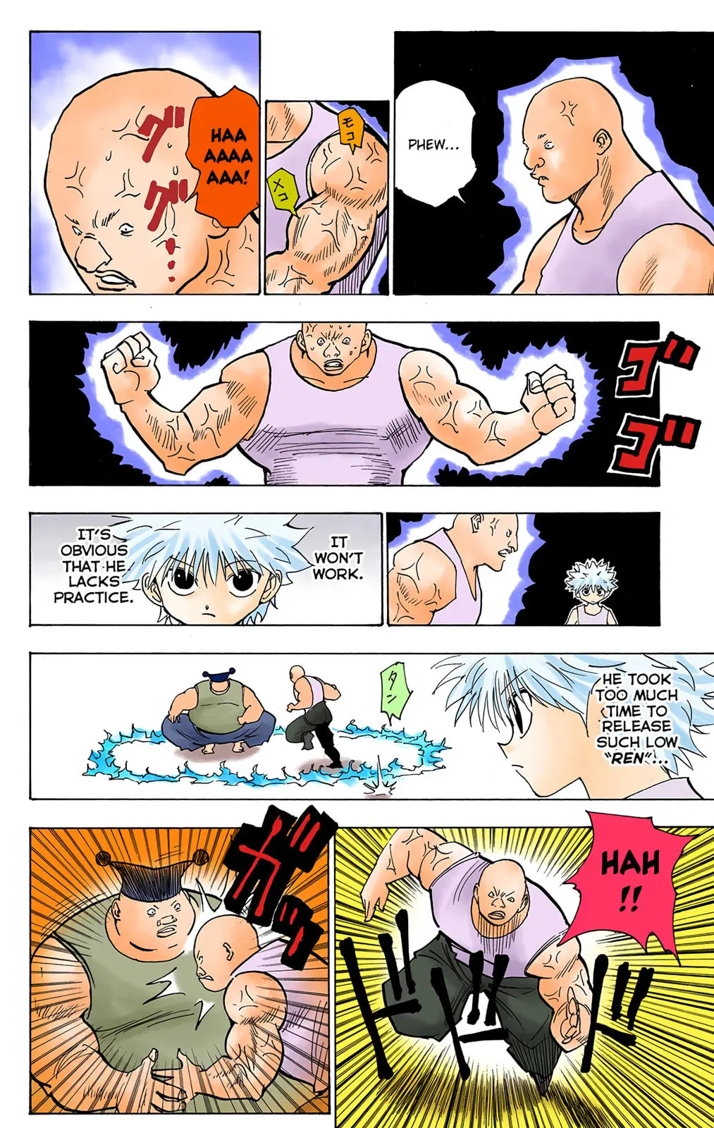 Hunter x Hunter Colored Manga, chapter 156, page 2
