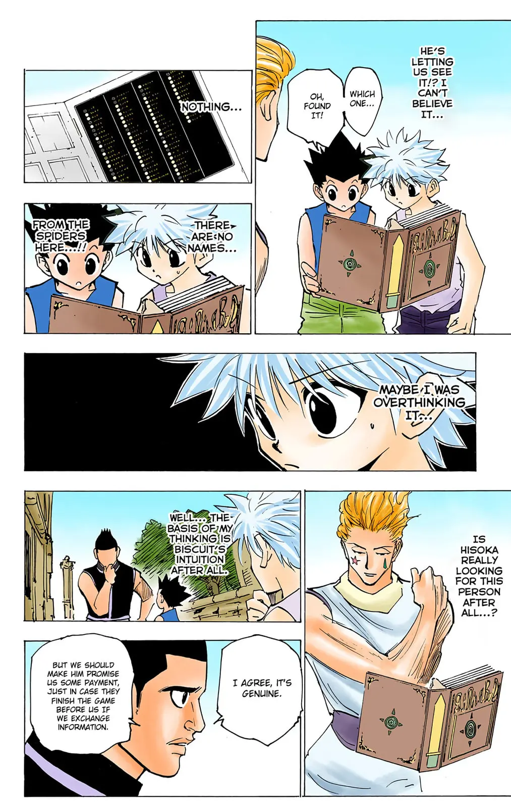 Hunter x Hunter Colored Manga, chapter 159, page 14