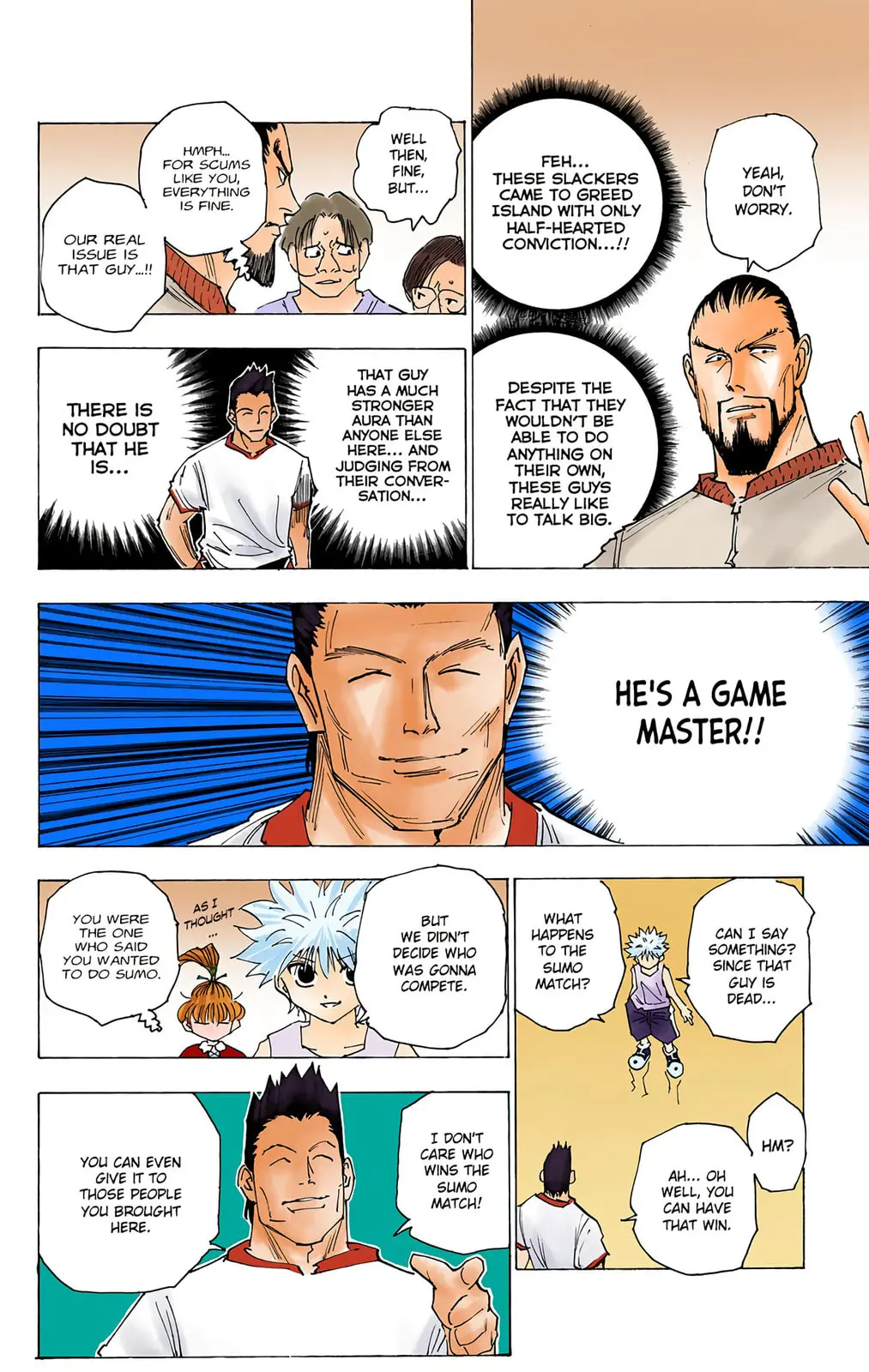 Hunter x Hunter Colored Manga, chapter 161, page 2