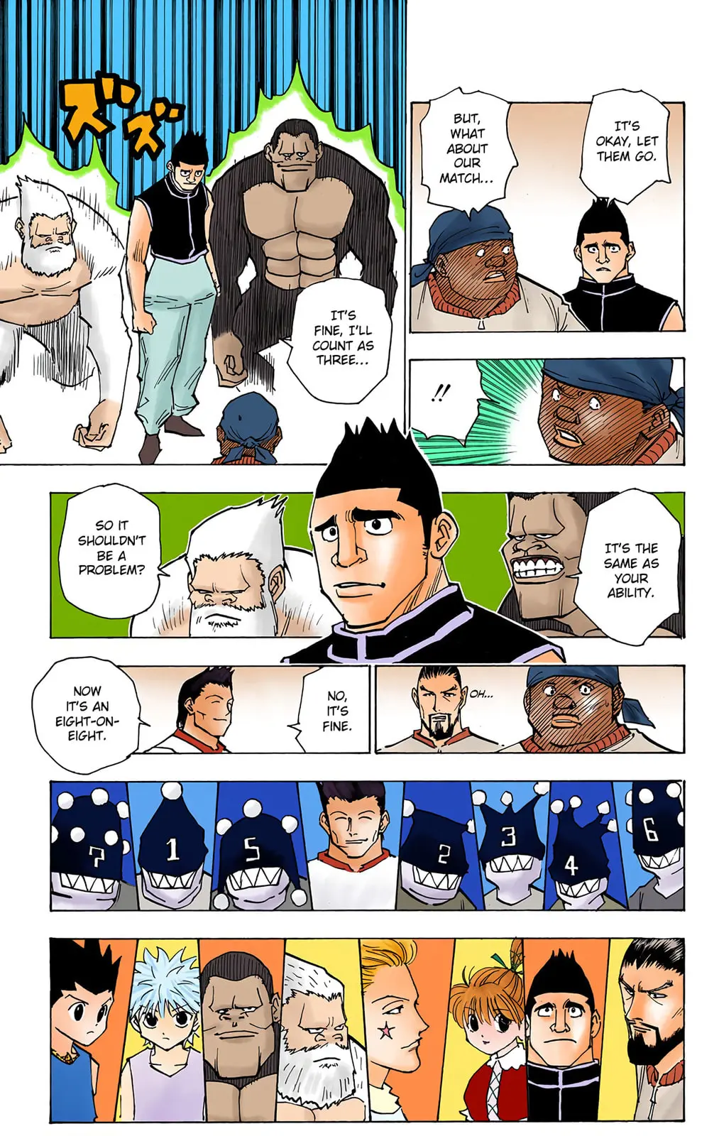 Hunter x Hunter Colored Manga, chapter 161, page 11