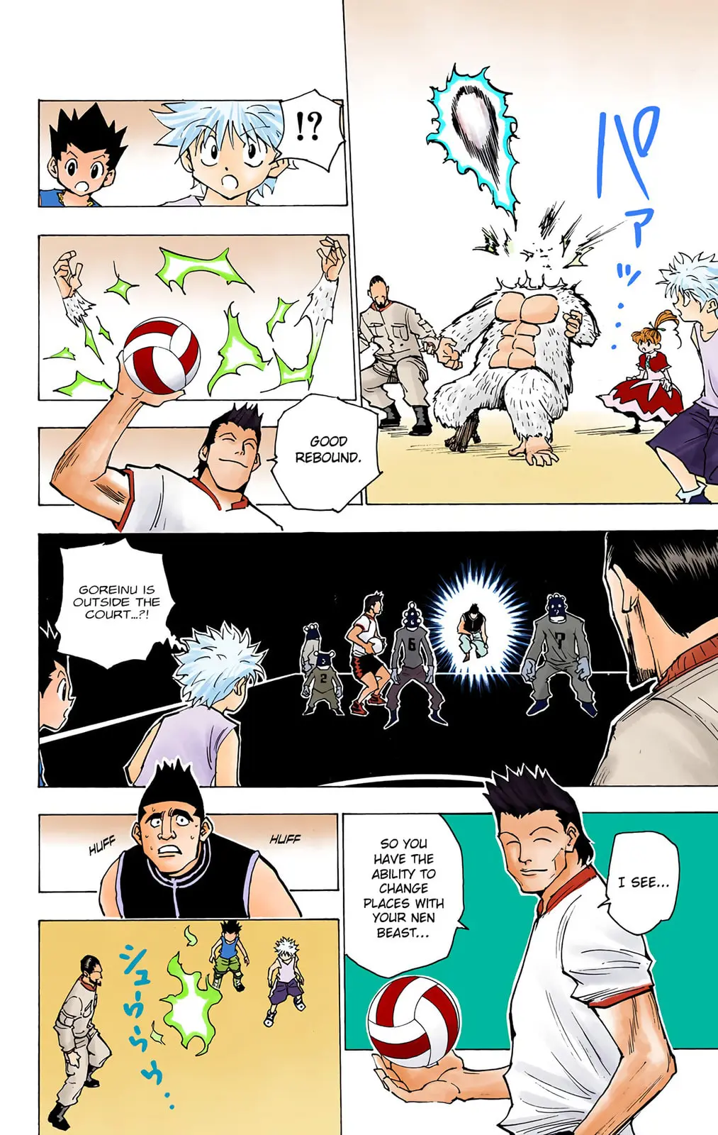 Hunter x Hunter Colored Manga, chapter 162, page 8