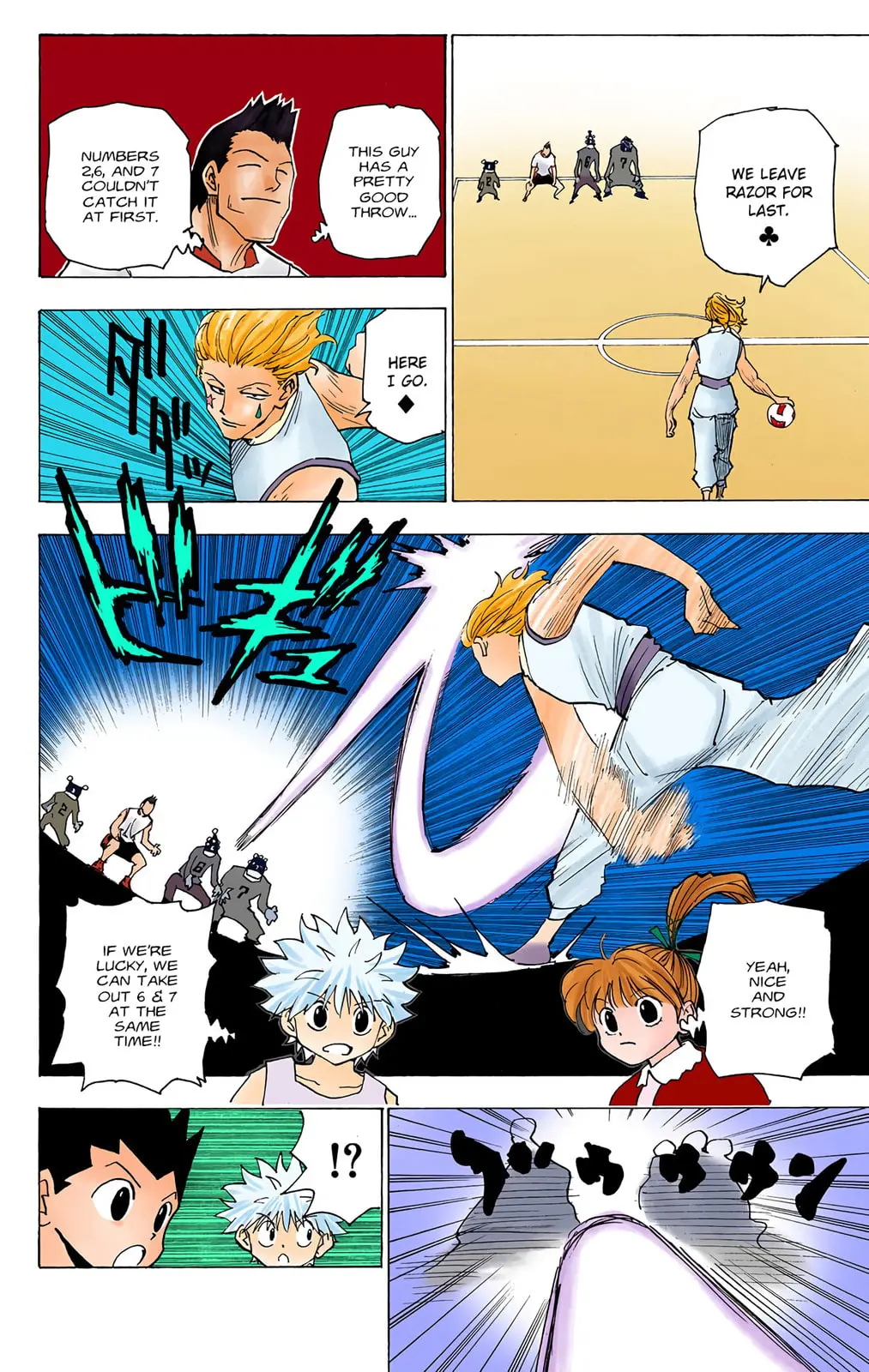 Hunter x Hunter Colored Manga, chapter 163, page 2