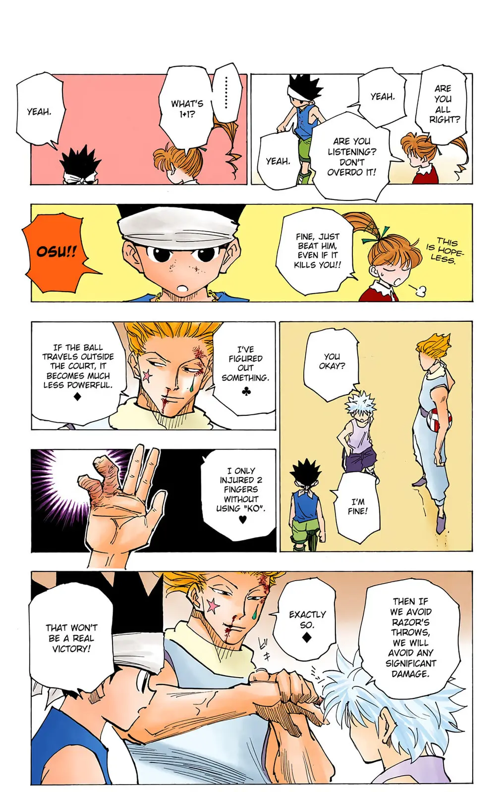 Hunter x Hunter Colored Manga, chapter 164, page 17