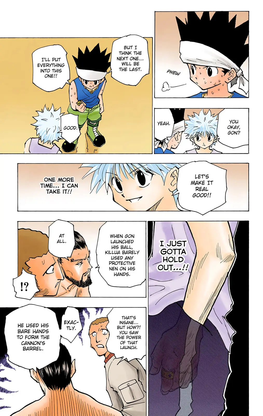 Hunter x Hunter Colored Manga, chapter 166, page 3