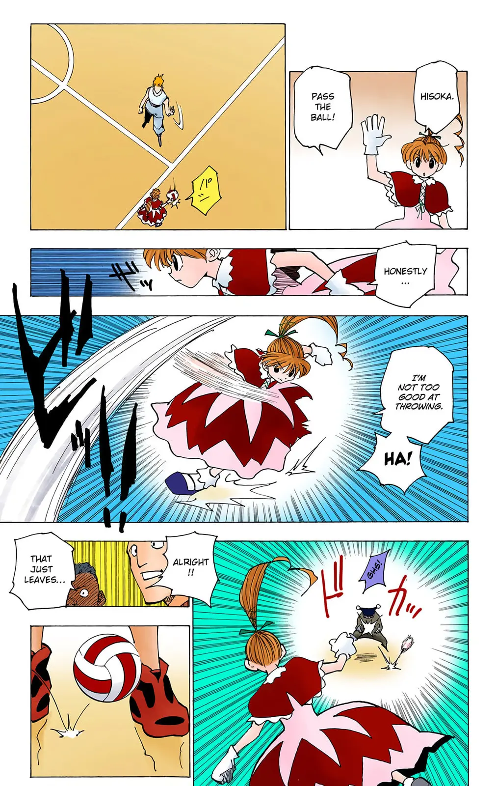 Hunter x Hunter Colored Manga, chapter 166, page 5