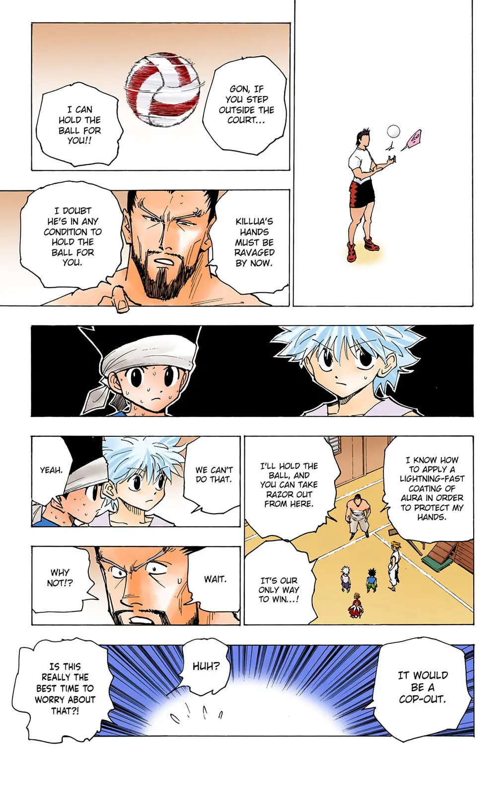 Hunter x Hunter Colored Manga, chapter 166, page 7