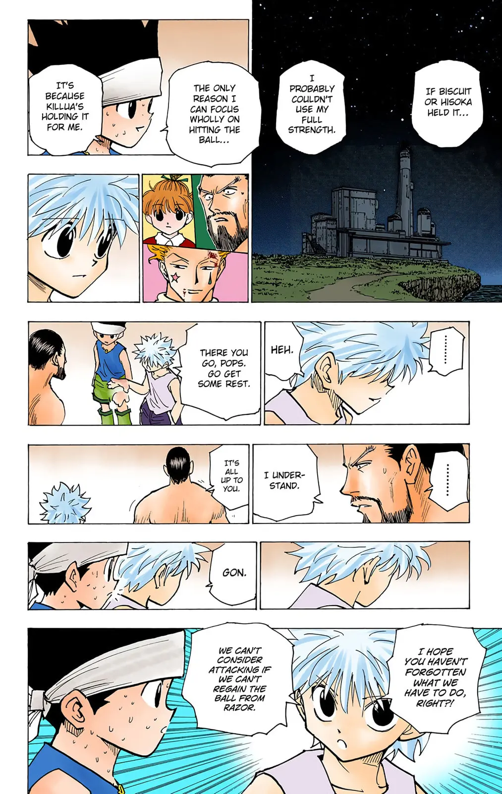 Hunter x Hunter Colored Manga, chapter 166, page 10