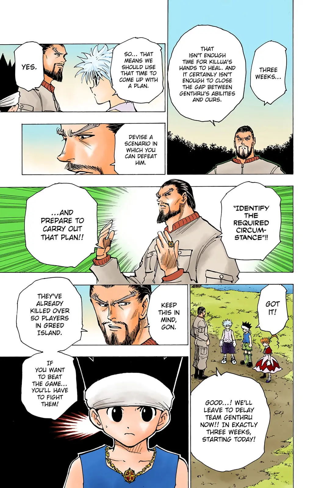 Hunter x Hunter Colored Manga, chapter 170, page 7