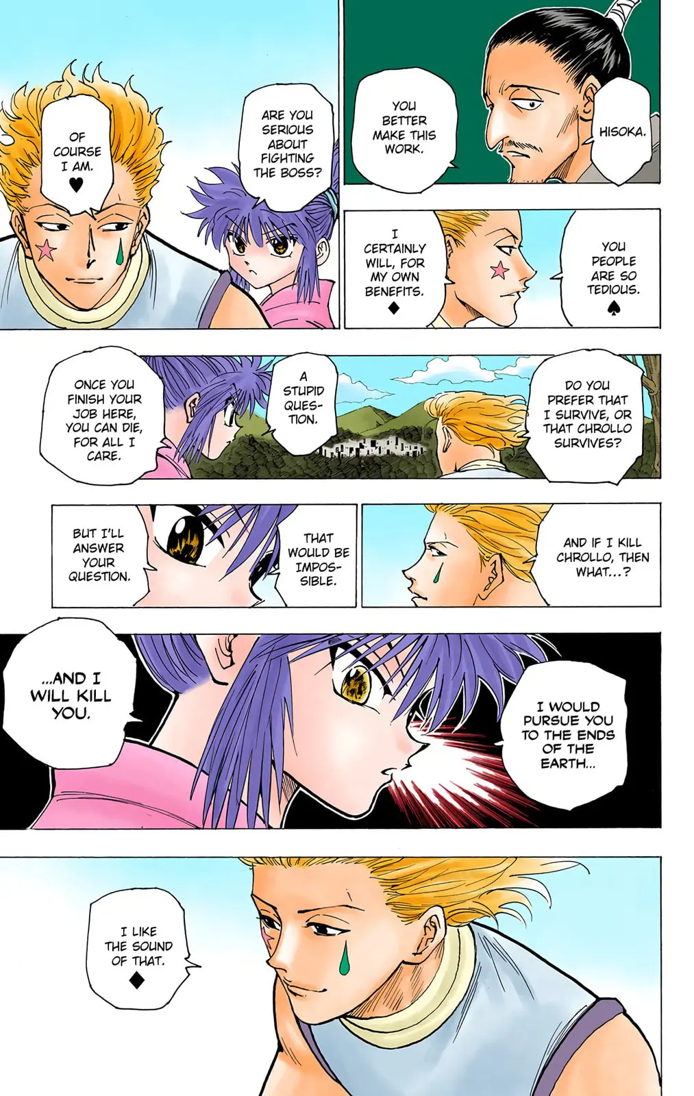 Hunter x Hunter Colored Manga, chapter 170, page 13
