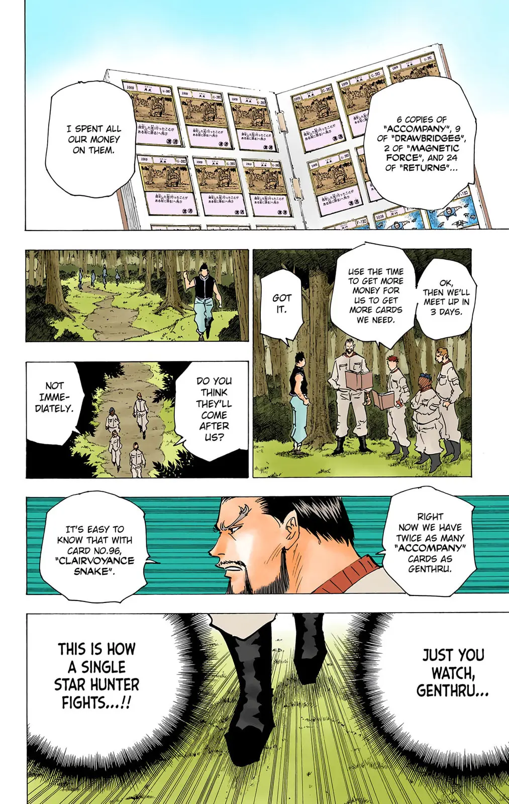 Hunter x Hunter Colored Manga, chapter 171, page 4