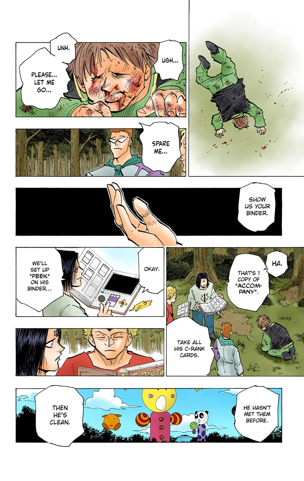 Hunter x Hunter Colored Manga, chapter 172, page 2