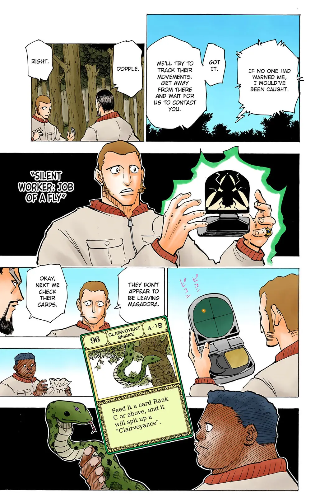 Hunter x Hunter Colored Manga, chapter 172, page 7