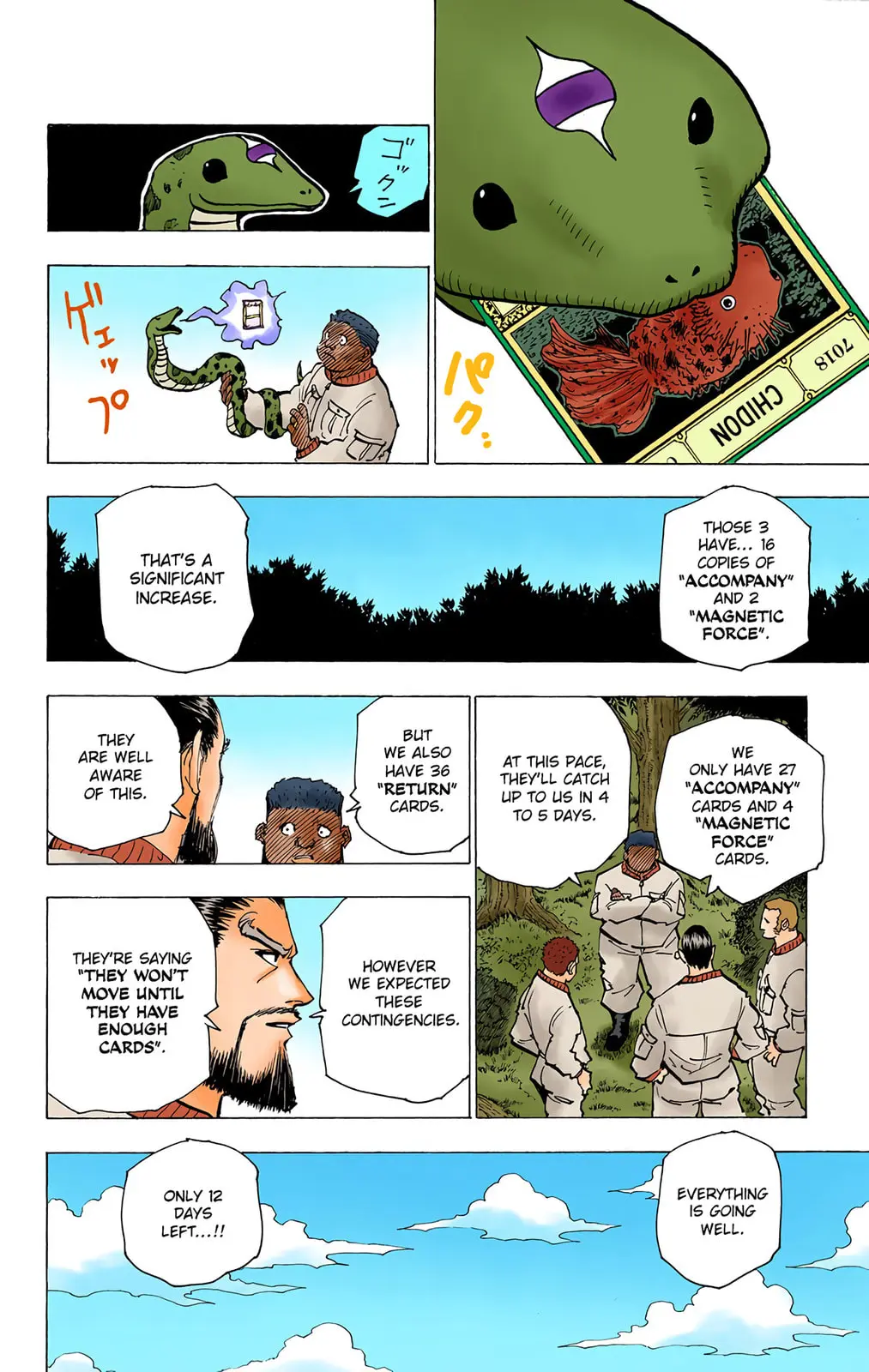 Hunter x Hunter Colored Manga, chapter 172, page 8