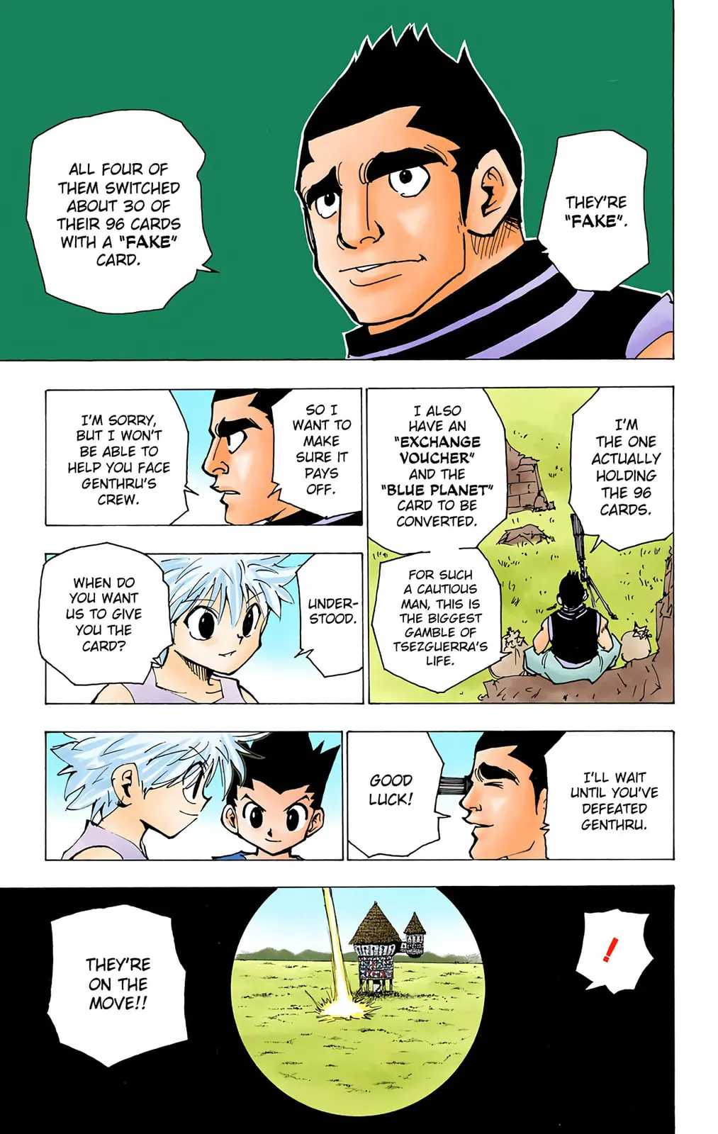 Hunter x Hunter Colored Manga, chapter 174, page 7